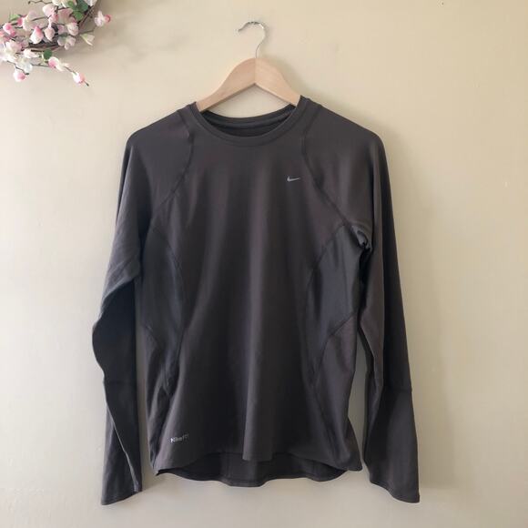 Nike Tops - Nike Tech Tees FitDry Vented Long Sleeve Size M